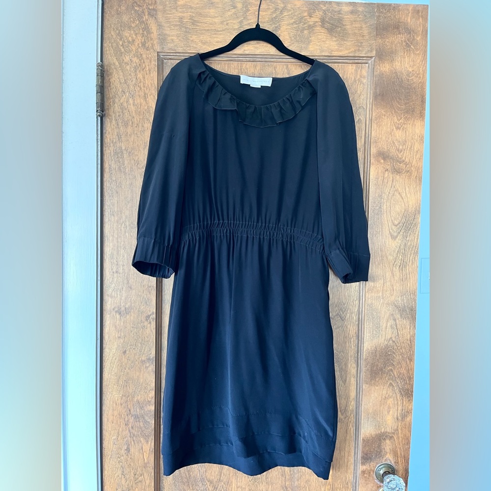 Stella McCartney Black Silk Dress